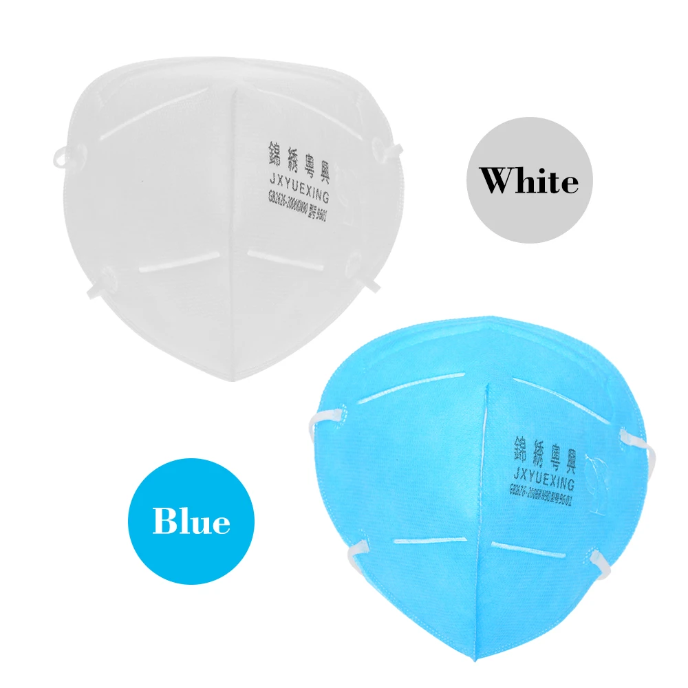 

10pcs Respiratory Dust Mask Anti Fog Haze PM2.5 Mask Labor Protective Anti Dust Face Nose Mouth Protection Unisex