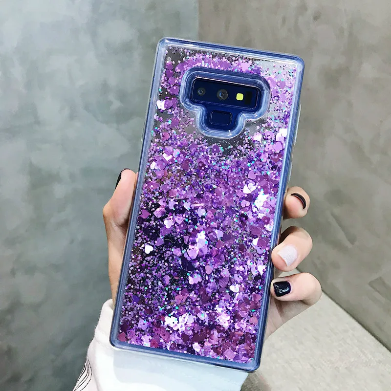 

Liquid Quicksand Soft Silicone PC Case For Samsung J4 J6 A6 A8 Plus A7 2018 S10 E S8 S9 Plus S6 S7 Edge A3 A5 A7 J3 J5 J7 2017