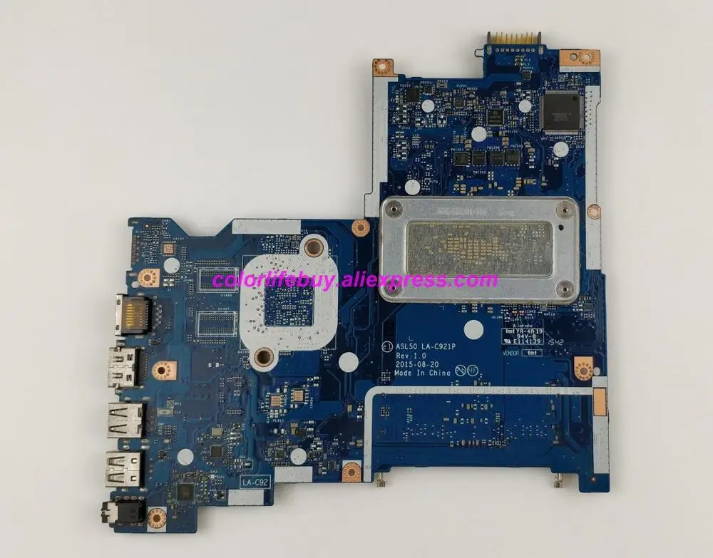 حقيقية 828182-001 828182-601 UMA w i3-6100U CPU ASL50 LA-C921P محمول لوحة رئيسية لأجهزة HP 15-AC سلسلة 15T-AC100 الكمبيوتر الدفتري