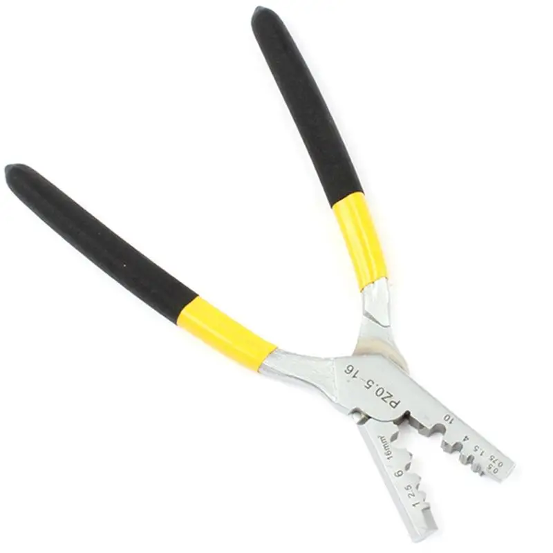 

PZ 0.5-16mm Germany Style Small Crimping Pliers Line Pressing Pliers Crimping Tool Wiring Terminal Cutters