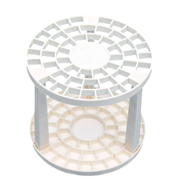Multifunctional Paint Brush Holder Brush Organizer 49 Holes Plastic