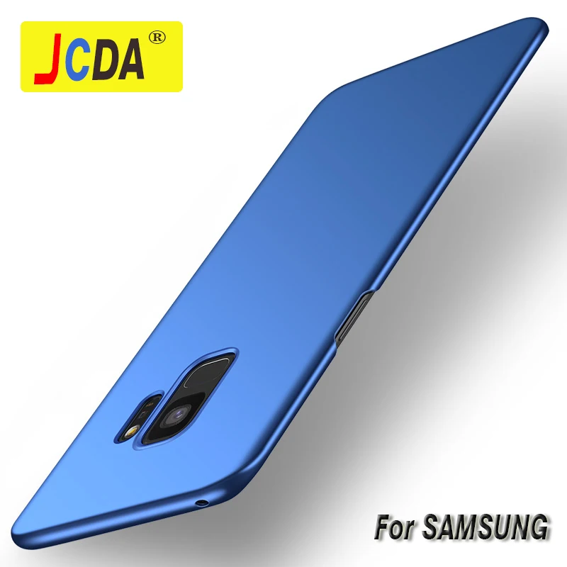 Discount Case For Samsung Galaxy S10 Plus Cover Galaxy Note 9 8 Cases Carcas S9 S8 Matte PC Hard Capa Coque Shockproof S7 edge