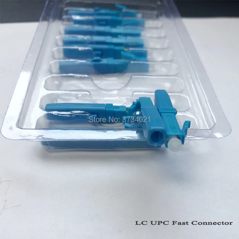 50PCS FTTH LC fast connector LC UPC single mode SM telecom level communication equipment optical fibre field connector 50PCS FTTH LC fast connector LC UPC single mode SM telecom level communication equipment optical fibre field connector