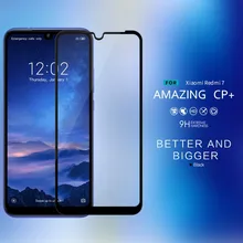 Для Xiaomi Redmi 7 закаленное стекло для Xiaomi Redmi 7 для Redmi Y3 стекло Nillkin CP+ 2.5D полное покрытие защита экрана