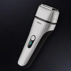 IPX7 Водонепроницаемая бритва для быстрой зарядки поршневая Мужская машинка для стрижки бороды моющаяся USB перезаряжаемая умная бритва из