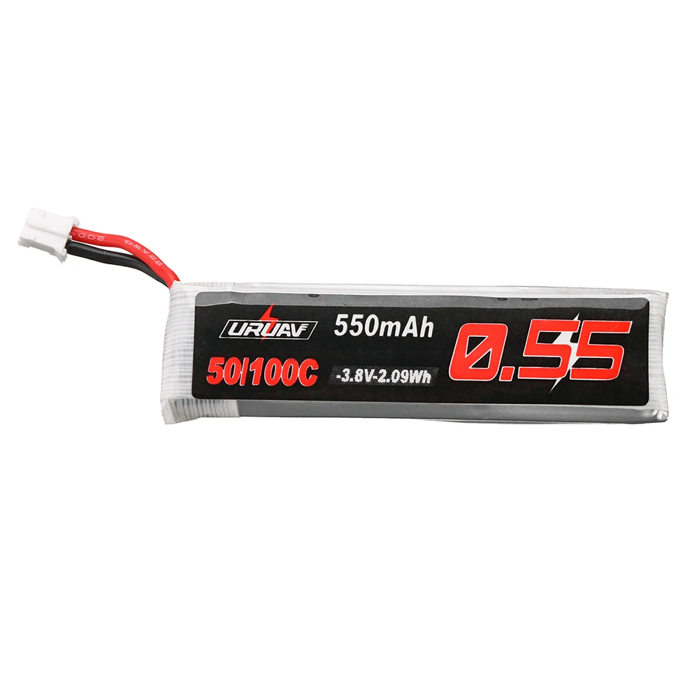 Оригинальный аккумулятор URUAV 3 8 В 550 мАч 50/100C 1S HV 4 35 V PH2.0 для Emax Tinyhawk Kingkong/LDARC