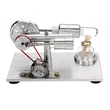 Stirling Engine Model Motor Gift Science Physical Laboratory Discovery Children Operational Capacity Toy Student Experiment Gift kindergarten science laboratory ear anatomic amplification model physical exploration toys demonstration teaching aids