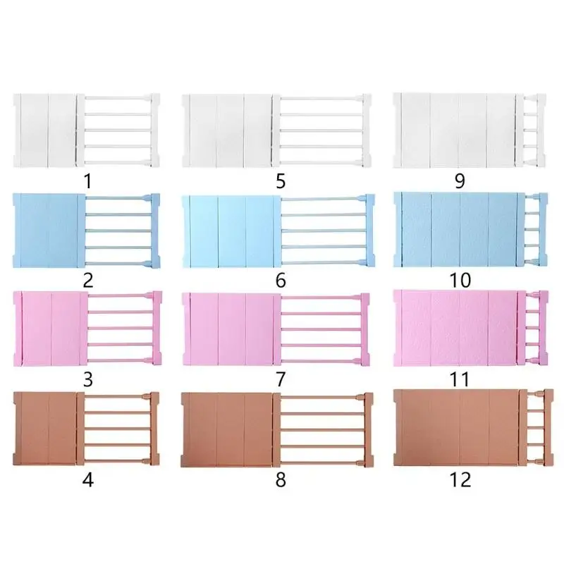 قابل للتعديل حجرة منظم منظم الرف الفضاء توفير خزانة الحائط الحمام خزانة مطبخ تخزين الرف