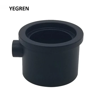 

Microscope Adapter Inner Diameter 23.2 mm to C-mount Inner Thread for USB Camera Connect Photo Tube of Trinocular Microscope