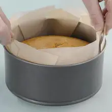 Round Cake Mat Non-stick Layer Baking Rug Mat High Temperature Resistant Baking Tool