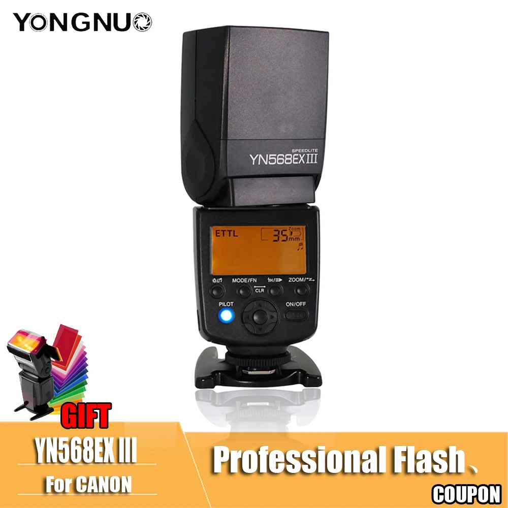 Yongnuo YN 568EX III YN568 EX III Wireless TTL HSS Flash Speedlite for