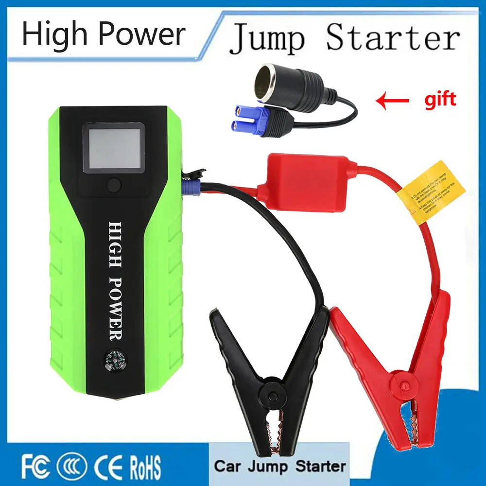 

Jump Starter Multifunction 2019 Starting Device Engine High Capacity Battery Laptop Mobilephone Adapter Emergency Flashlight 12V