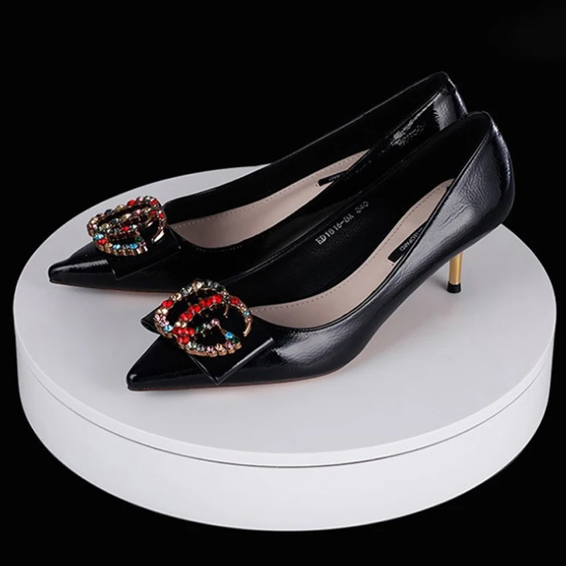  32cm Smart Remote Control Speed Direction 360 Degree Auto-Rotation Photography Rotating Turntable D