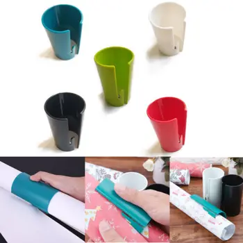 

Sliding Wrapping Cutter ValentinesGift Second Wrap Paper Cuting Tool Safety Tool