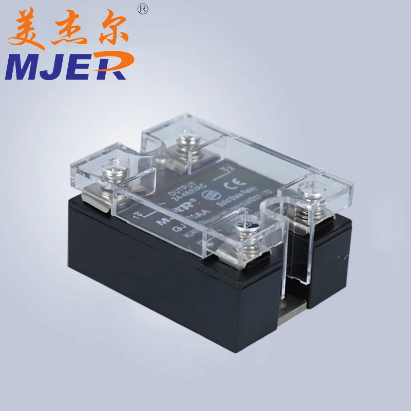 

SSR10AA AC TO AC 10A solid state relay single phase ssr-10A SSR input 80-250VAC output 480VAC GJ10AA