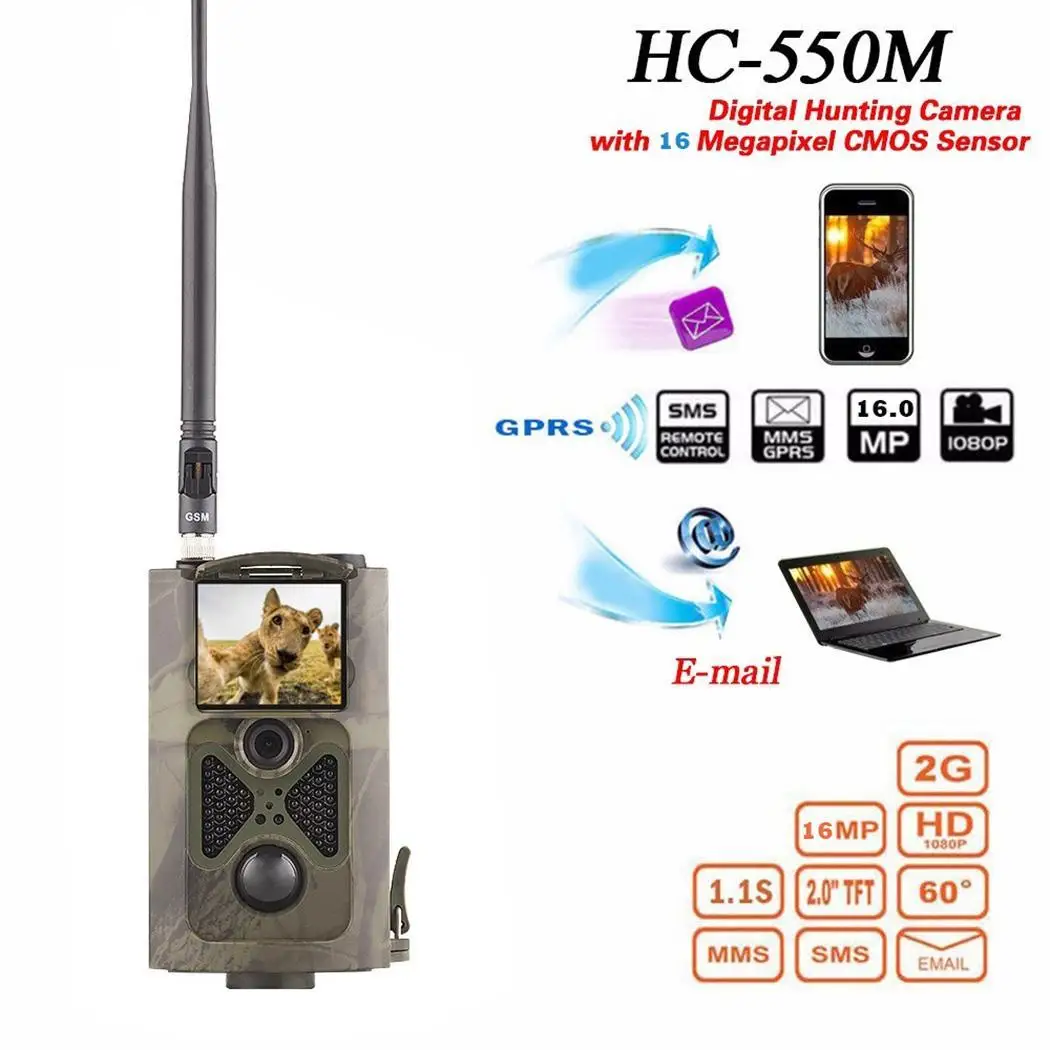 HC550M HC500A 16MP Trail Camera MMS GSM GPRS SMS Trap фото дикая охотничья камера HC 550M дикой природы для