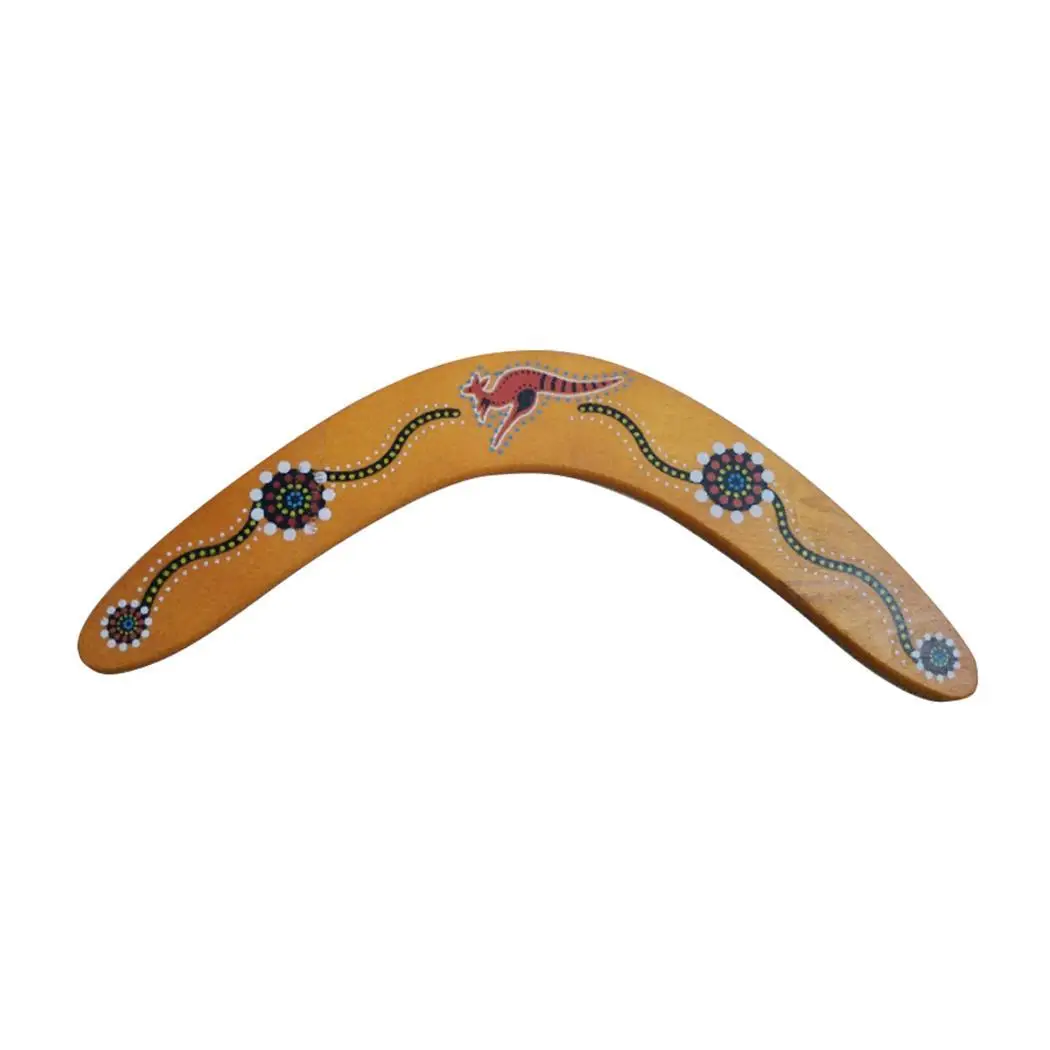 

Children Outdoor Toy Print Boomerang Dart V-Shaped Dart As Picture Flying Disc Toy >3 Years Old