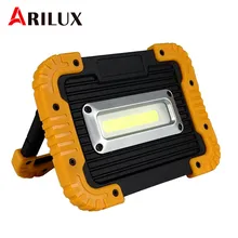 ARILUX 30W COB светодиодный 750-1200LM портативный Перезаряжаемый походный светильник 18650 батарея Водонепроницаемый аварийный светильник-вспышка Точечный светильник Lanter