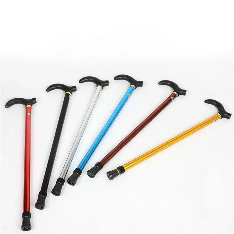 

74-89cm Nordic Walking Stick Folding Trekking Poles Hiking Stick 2 Section Anti Shock Adjustable Telescopic Canes Stick