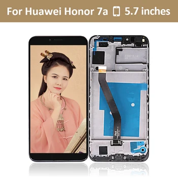 

10pcs/lot For Huawei Honor 7A LCD Display with Touch Screen Digitizer Assembly Honor 7A LCD with Frame free shipping DHL EMS