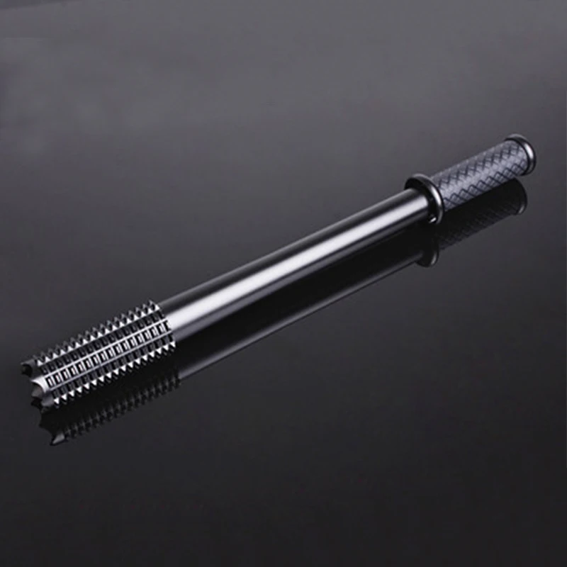 Strong Light Flashlight LED Mace Telescopic Zoom Wide Angle Charging Waterproof Long-range Protection Self-defense Security