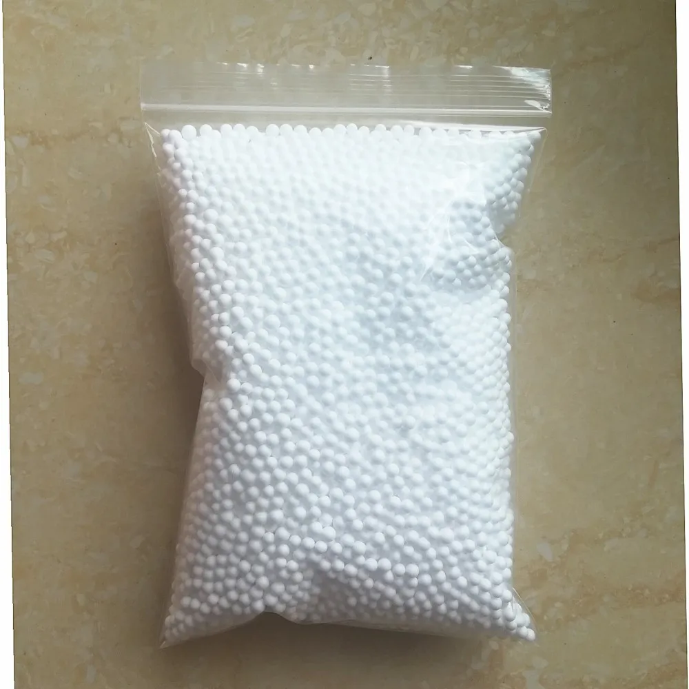 2-3.5mm 4-6mm 7-9mm Coffee Brown DIY Snow Mud Particles Accessories Slime Balls Small Tiny Foam Beads for Floam Filler slime kit fluffy slime