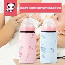 Розовый синий USB подогреватель молока дорожная коляска Младенческая бутылочка для кормления с подогревом крышка изолированная сумка для кормления ребенка термостат подогреватель пищи