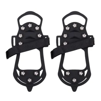 

Ten-Toothed Buckle Mountaineering Cramps Outdoor Silicone Skid Snowshoe Cover M