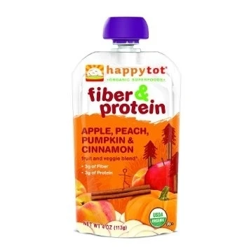 Happy Baby BCA21105 3 5 унций Og2 тыквы яблоки персики Cinammon S2 Pack 16|Пюре с фруктами| |