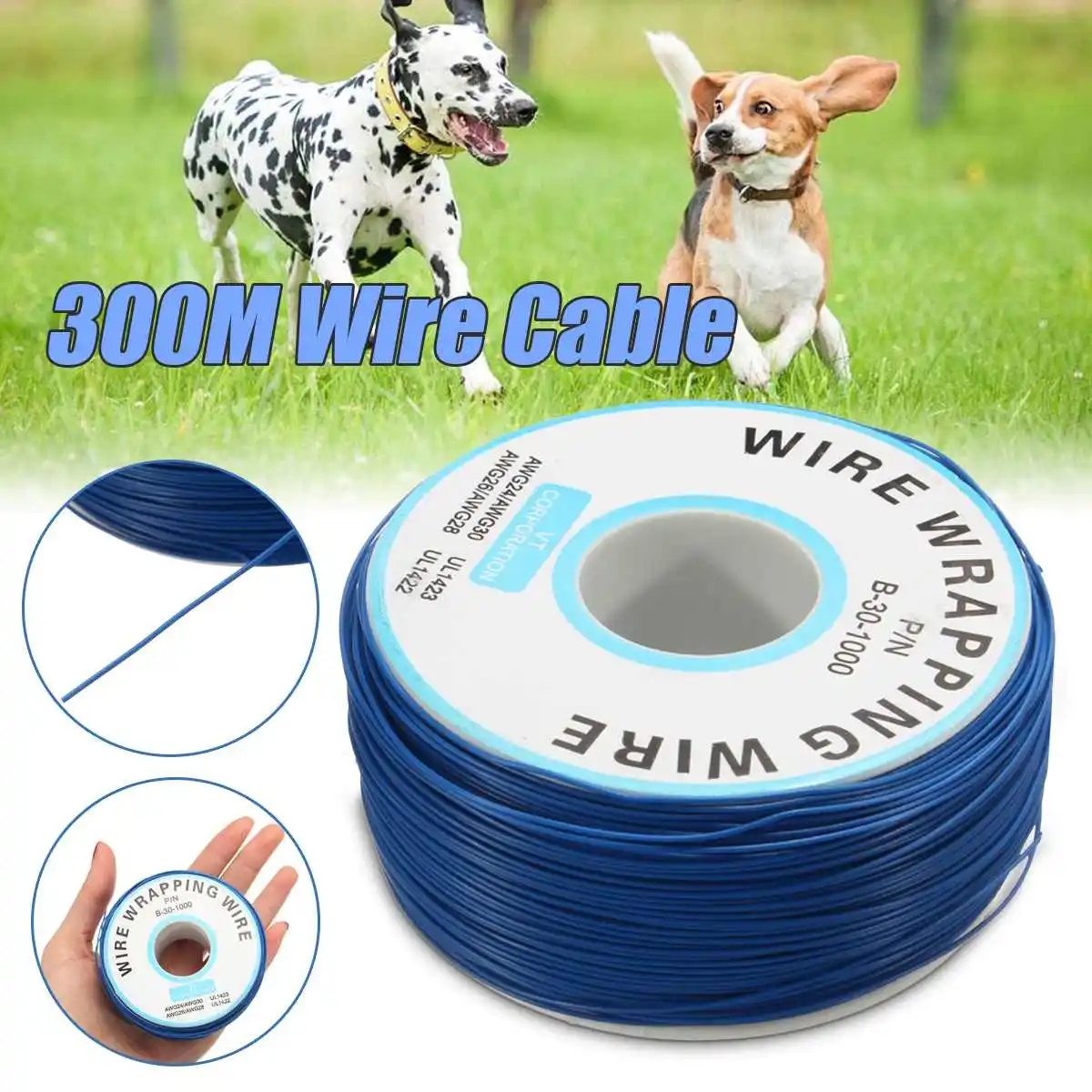 

300m Wire Cable for Underground Electric Pet Dog Fencing Fence Shock Training