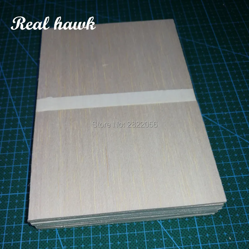 AAA+ Balsa Wood Sheets 150x100x0.75mm Model Balsa Wood for DIY RC model wooden plane boat material