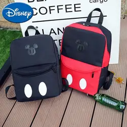 Disney пеленки мешок с Микки Маусом детские сумки вместительные, для будущих мам сумка модные многоцветные мумия рюкзак