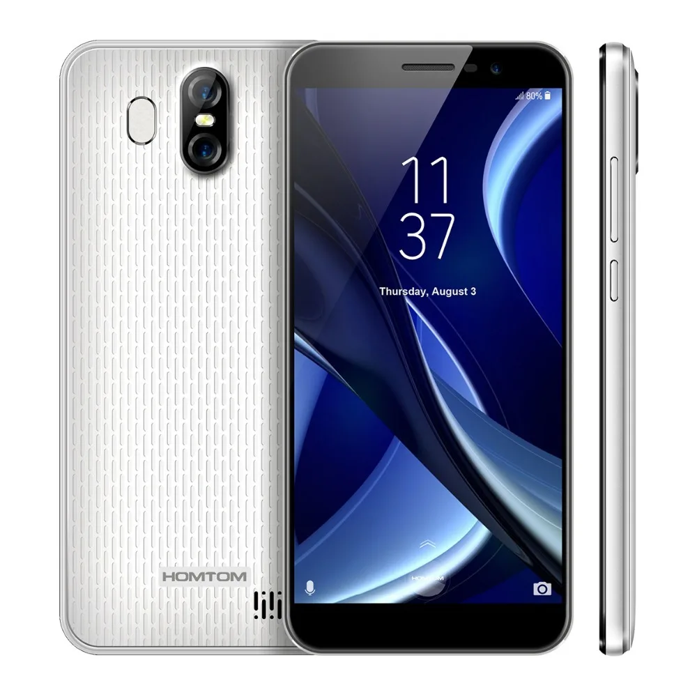 HOMTOM S16 18:9 Edge-Less Display Android7.0 Smartphone MTK6580 Quad Core 5.5\