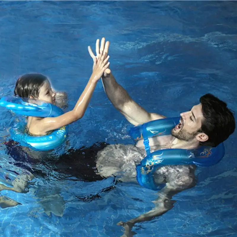 

Inflatable Swim Ring Baby Swim Float Arm Airbags Swimming Circle Ring Inflatable Swimming Pool Safety Training Toys For Beginner