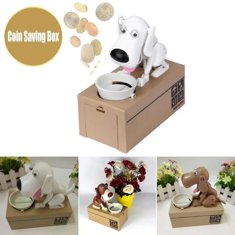 1 Piece Robotic Dog Money Box Money Bank Automatic Stole Coin Piggy
