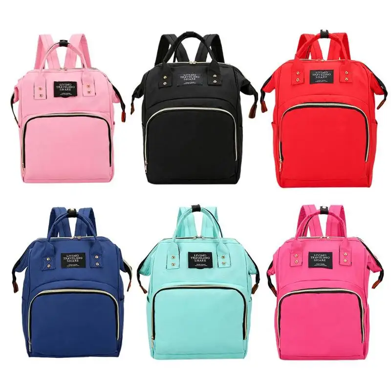 

2019 Mummy Maternity Nappy Bag Large Capacity Mom Baby Outdoor Travel Diaper Bags Backpack For Baby Care Nursing Diaper Handbag