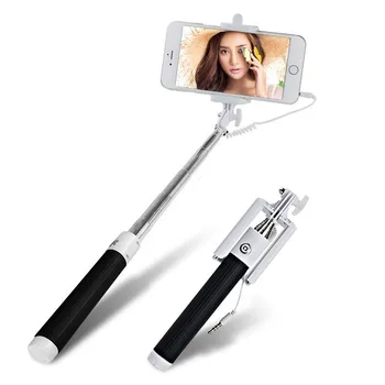 

Life Magic Box Mini Selfie Stick Pole Wire Control Portable Folding Monopod for Mobile Cell Phone
