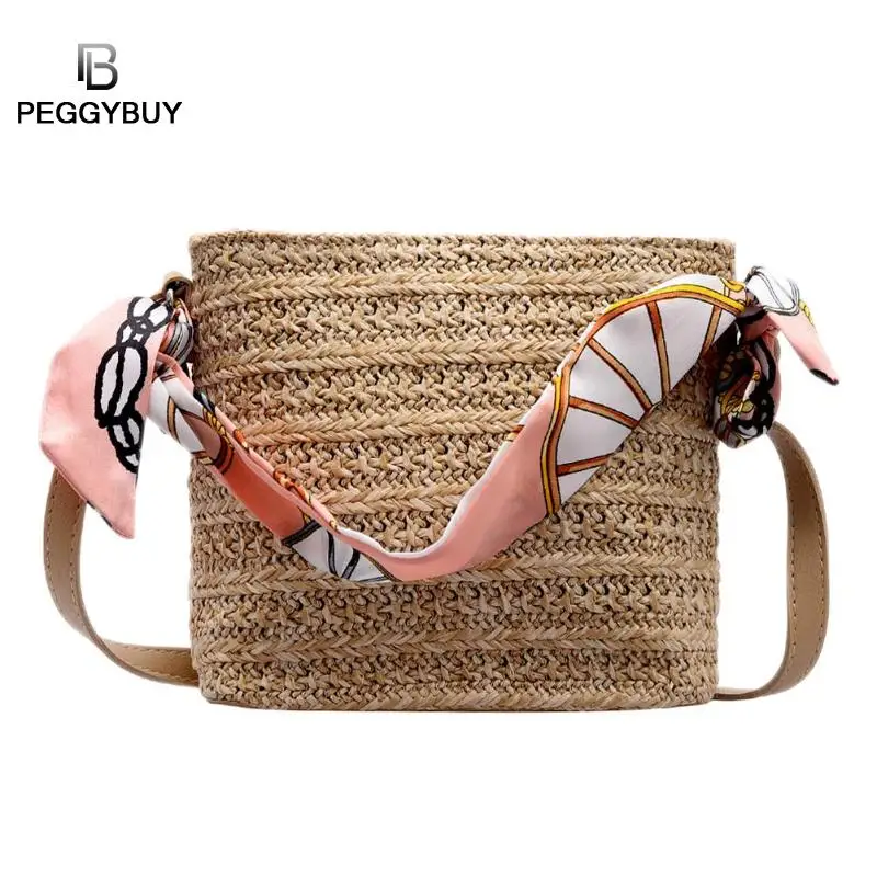 

Vintage Square Straw Bag Handbags Women Summer Rattan Bag Women Woven Beach Holiday Handbag Shoulder Messenger Tote Dropshipping