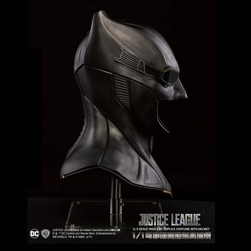 Best Estartek 1/1 Rubber Cosplay Prop Justice League Batman 1:1 Helmet Limited Version for Fans Holiday Gift 3