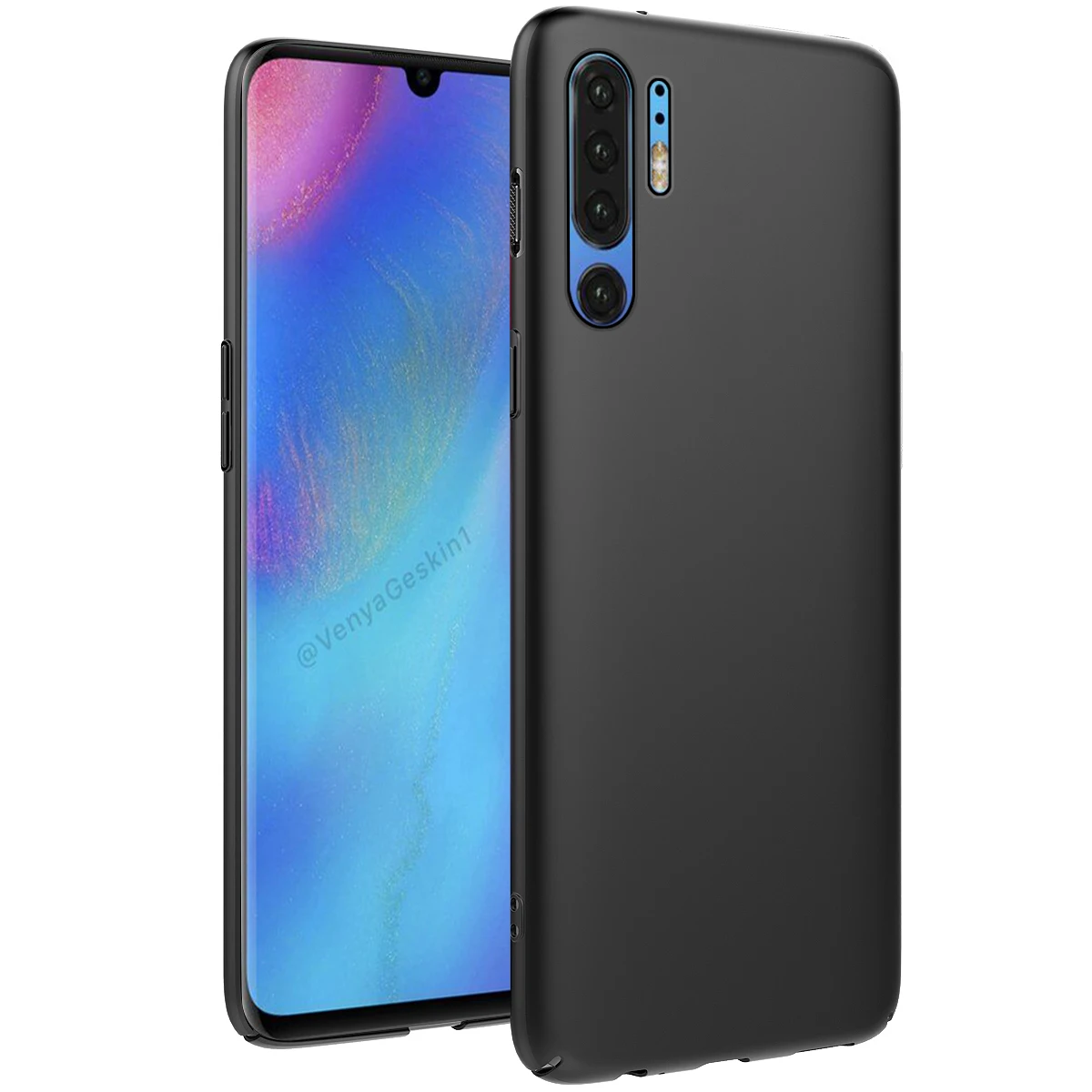 Роскошный мягкий силиконовый чехол для Huawei P30 Pro Тонкий Ультратонкий матовый