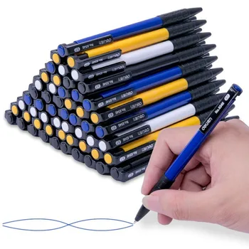 

36PCS 0.7mm Pressing Ballpoint Pen Set For Writing Press Rollerball Pen Writing Office School Supplies Stationery 03621