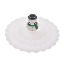 

Silicone Leakproof Cup Lids Heat Resistant Reusable Sealed Cover Kitchen Accessories Tea Cup Suction Seal Cap Cup Lid