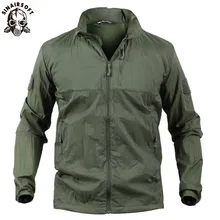 SINAIRSOFT, Мужская одежда, пальто, военный Бомбер, мужская куртка, тактическая верхняя одежда, дышащий светильник, ветровка, водонепроницаемая куртка