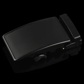 

Men Alloy Belt Buckle No Belt Fashion Business Black Quality Ratchet Belt Automatic Buckle For Man Leather Waistband Accessory