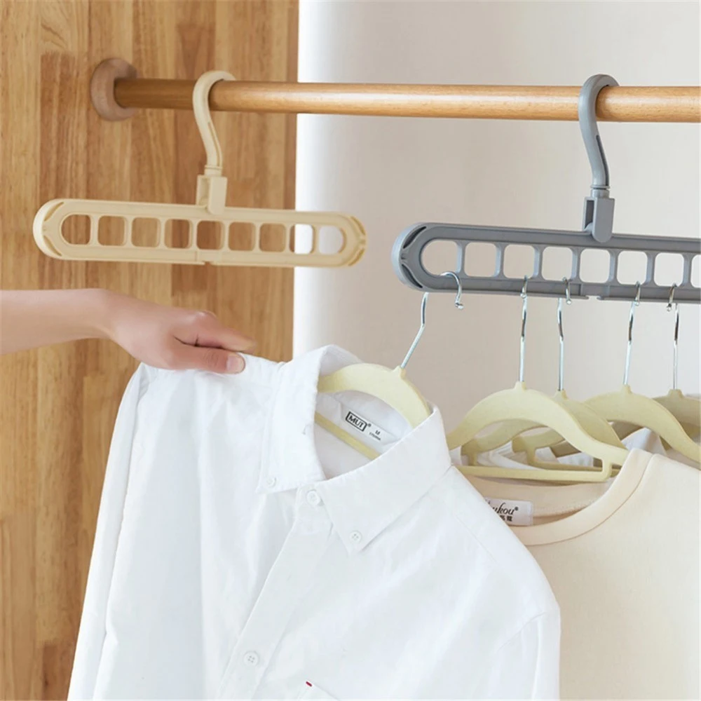 Многопортовый опорный круг вешалка для одежды сушилка для одежды многофункциональные пластиковые вешалки для хранения