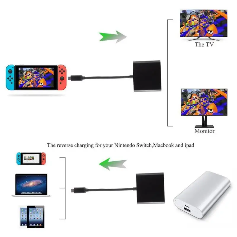 Высокая точность Трансмиссия usb type C к HDMI USB 3 0 зарядки адаптер конвертер 1