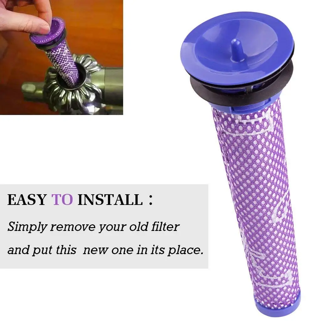 

SANQ Filter Washable Replacement Filter for Dyson DC58 DC59 DC61 DC62 V6 V7 V8 Series Vacuum Cleaner