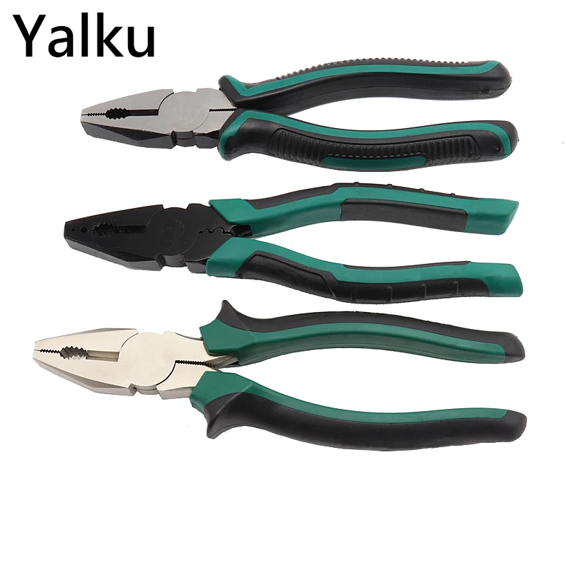 

Yalku Multifunction Wire Pliers Wire Cutter Steel Wire Pliers Help Clamp Screws Hardware Tools Combination Pliers