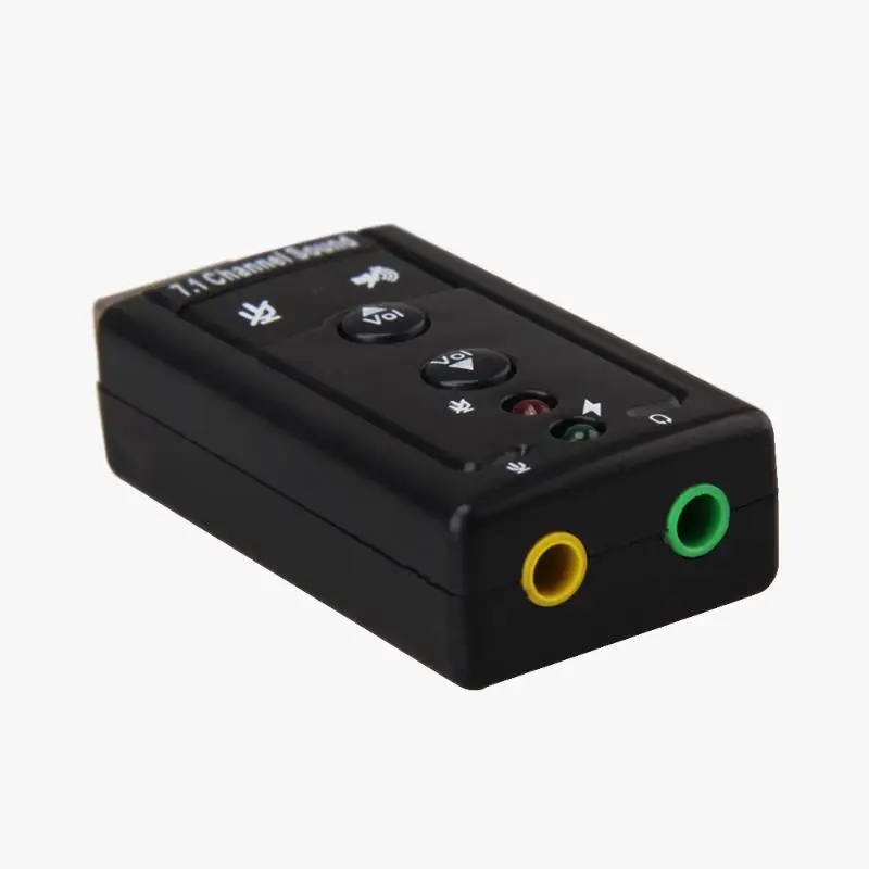 USB адаптер для виртуального звука внешняя звуковая карта 7 1 с поддержкой бусов