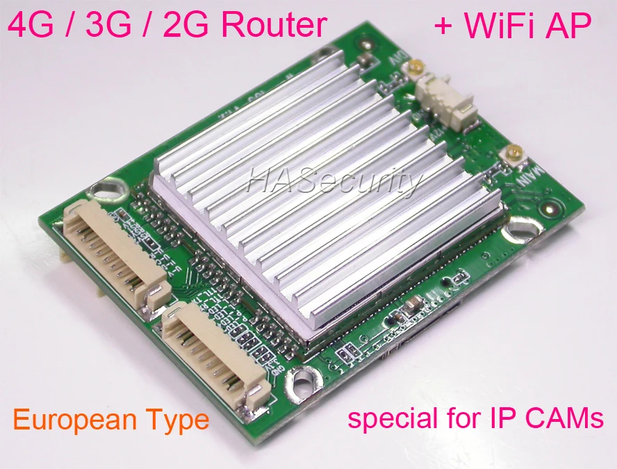 Мобильный роутер 4G wi fi для систем видеонаблюдения IP камера модуль платы блока